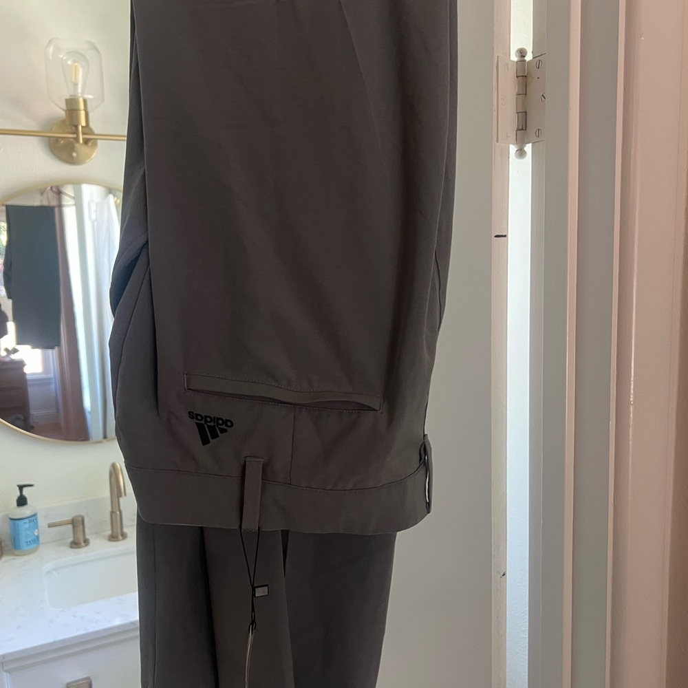 adidas Men's Dark Gray Cargo Pants